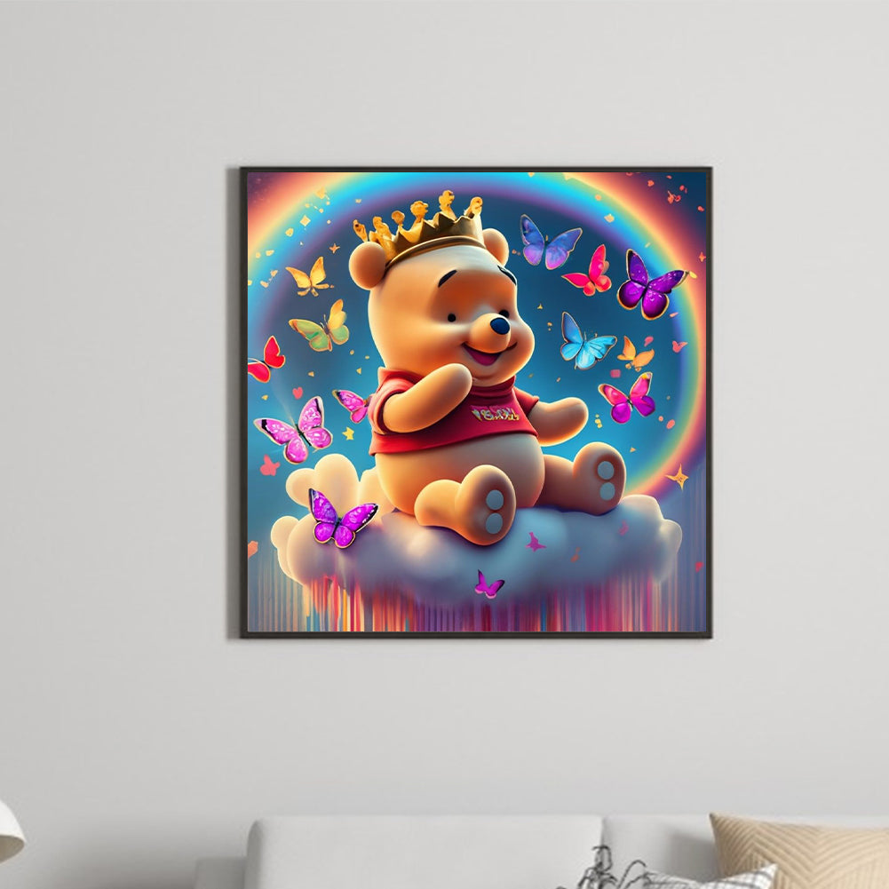 Winnie The Pooh - Full Round Drill Diamond Painting 30*30CM