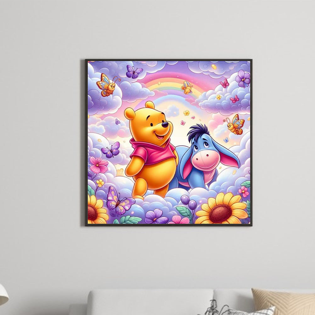 Winnie The Pooh And Friends - Full Round Drill Diamond Painting 30*30CM
