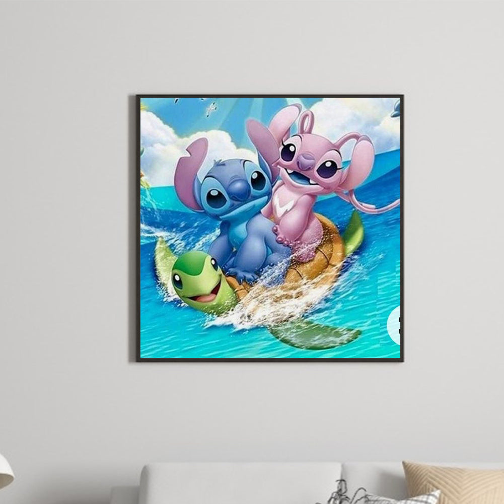 Stitch - Full Round Drill Diamond Painting 30*30CM