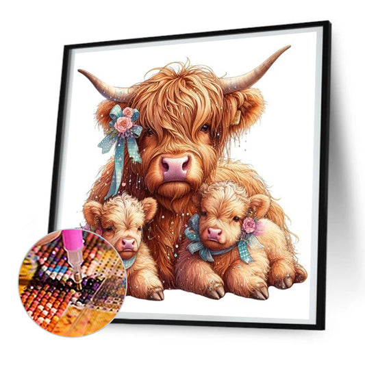 Yak - Full Round Drill Diamond Painting 30*30CM