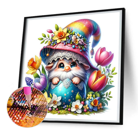 Easter Gnome - Full Round Drill Diamond Painting 30*30CM