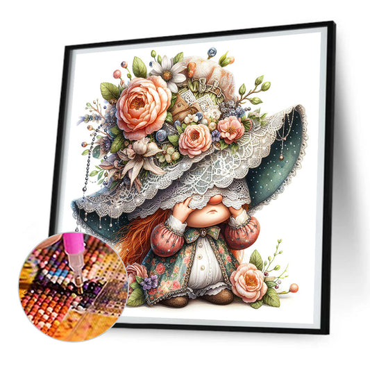 Easter Gnome - Full Round Drill Diamond Painting 30*30CM