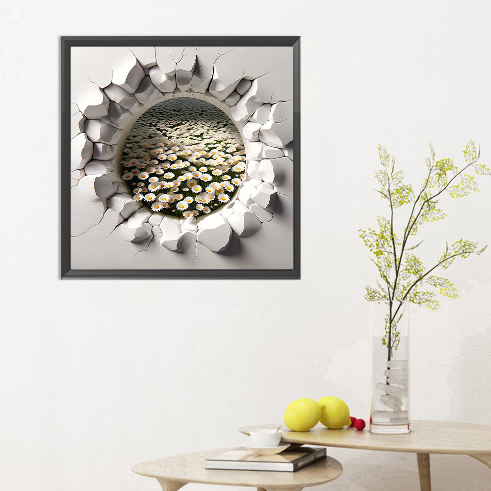 Garden Outside Wall - Full Round Drill Diamond Painting 30*30CM
