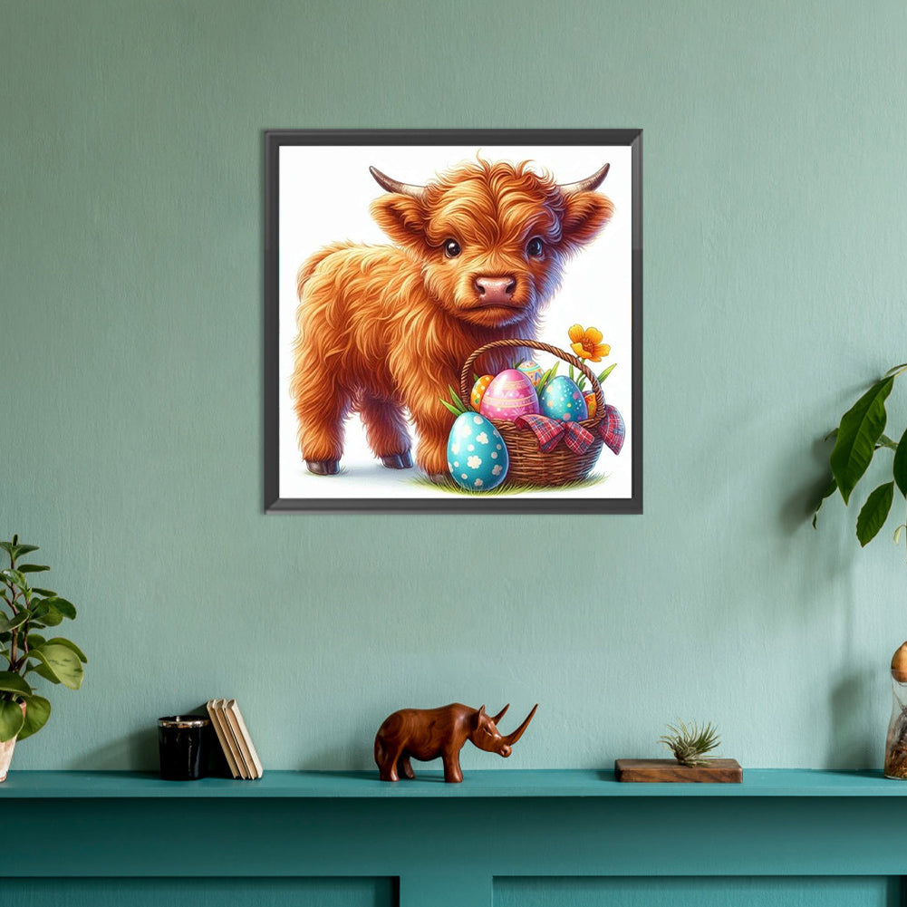 Yak - Full Round Drill Diamond Painting 30*30CM