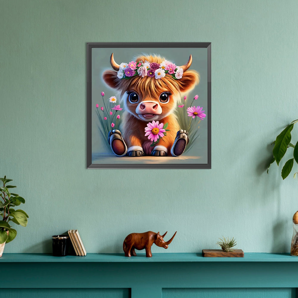 Yak - Full Round Drill Diamond Painting 30*30CM