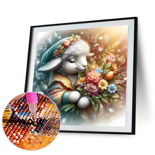 Alpaca - Full Round Drill Diamond Painting 30*30CM