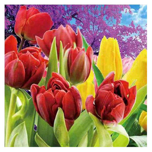 Tulip - Full Round Drill Diamond Painting 30*30CM