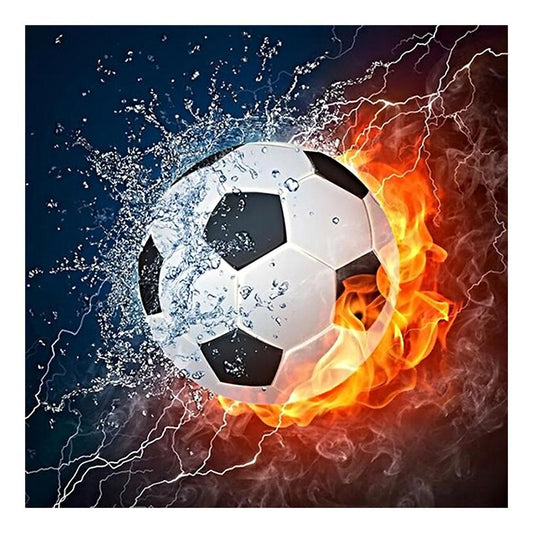 Football - Full Round Drill Diamond Painting 30*30 CM