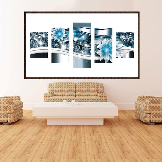 Flower - Full Round Drill Diamond Painting 95*45CM