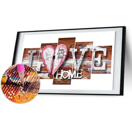 LOVE - Full Round Drill Diamond Painting 95*45CM