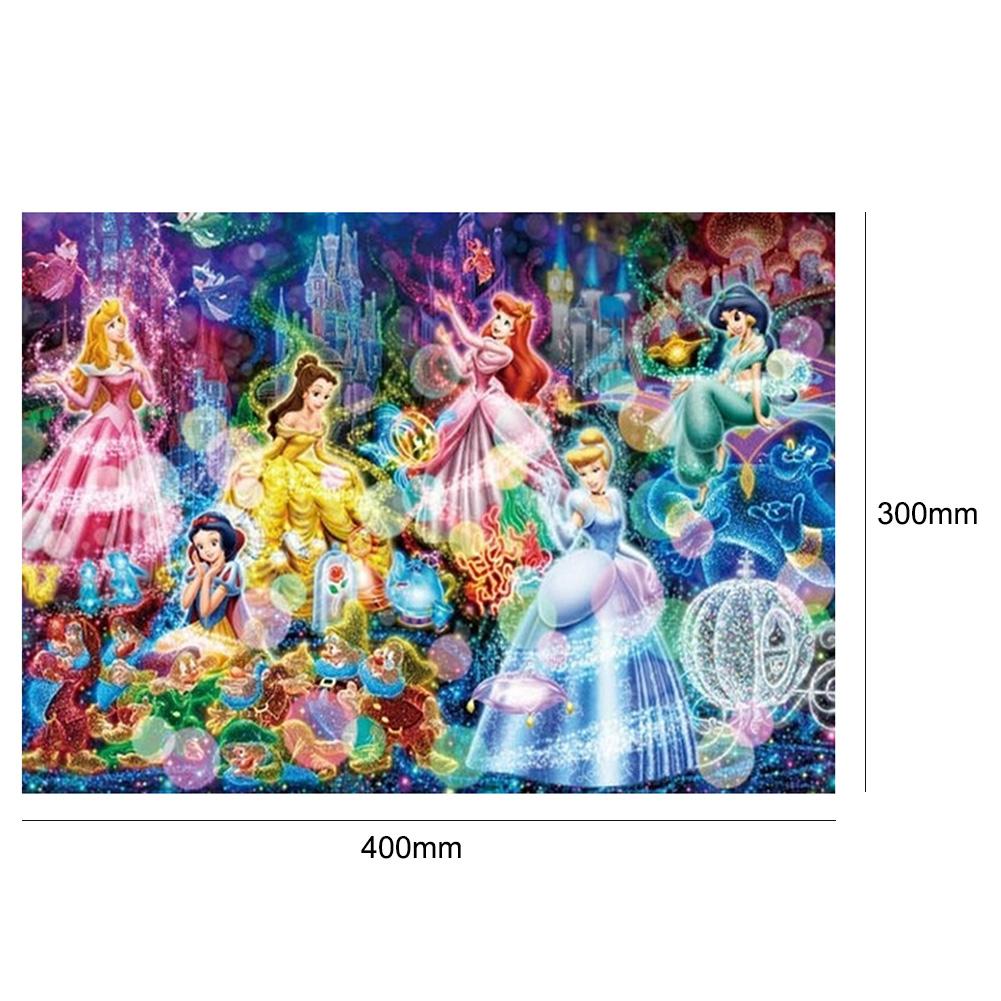 Princess - Full Round Drill Diamond Painting 40*30CM