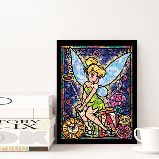 Cartoon Girl - Full Round Drill Diamond Painting 40*30CM