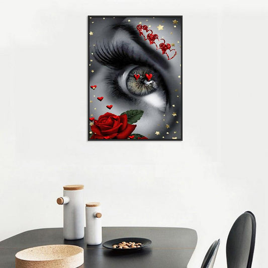 Novelty Eye - Full Round Drill Diamond Painting 40*30CM