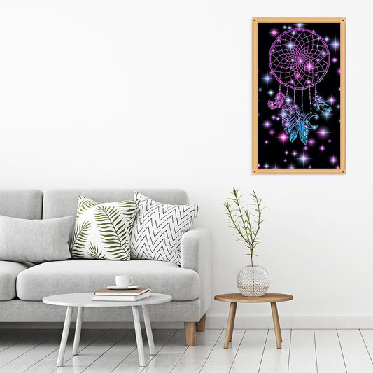 Dream Catcher - Full Round Drill Diamond Painting 30*48CM