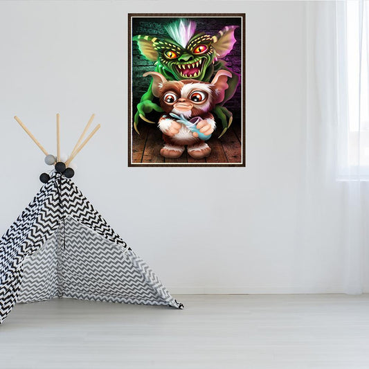 Cat - Full Round Drill Diamond Painting 40*30CM