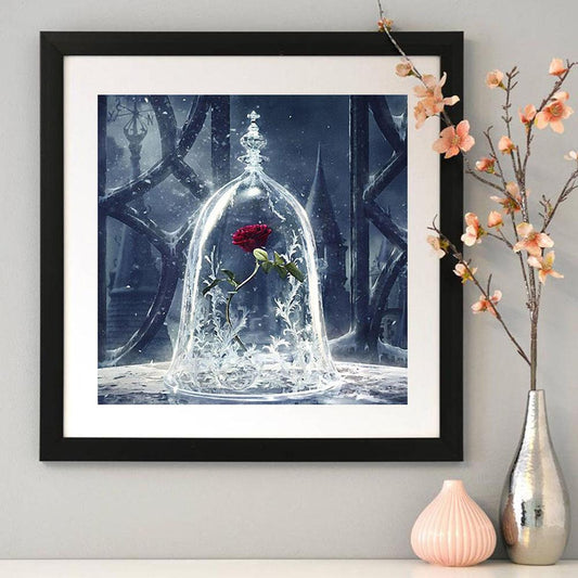 Rose - Full Square Drill Diamond Painting 30*30CM