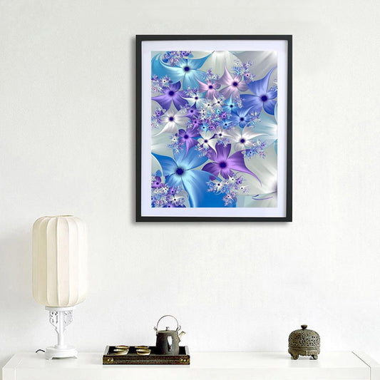 Flower - Full Round Drill Diamond Painting 40*30CM