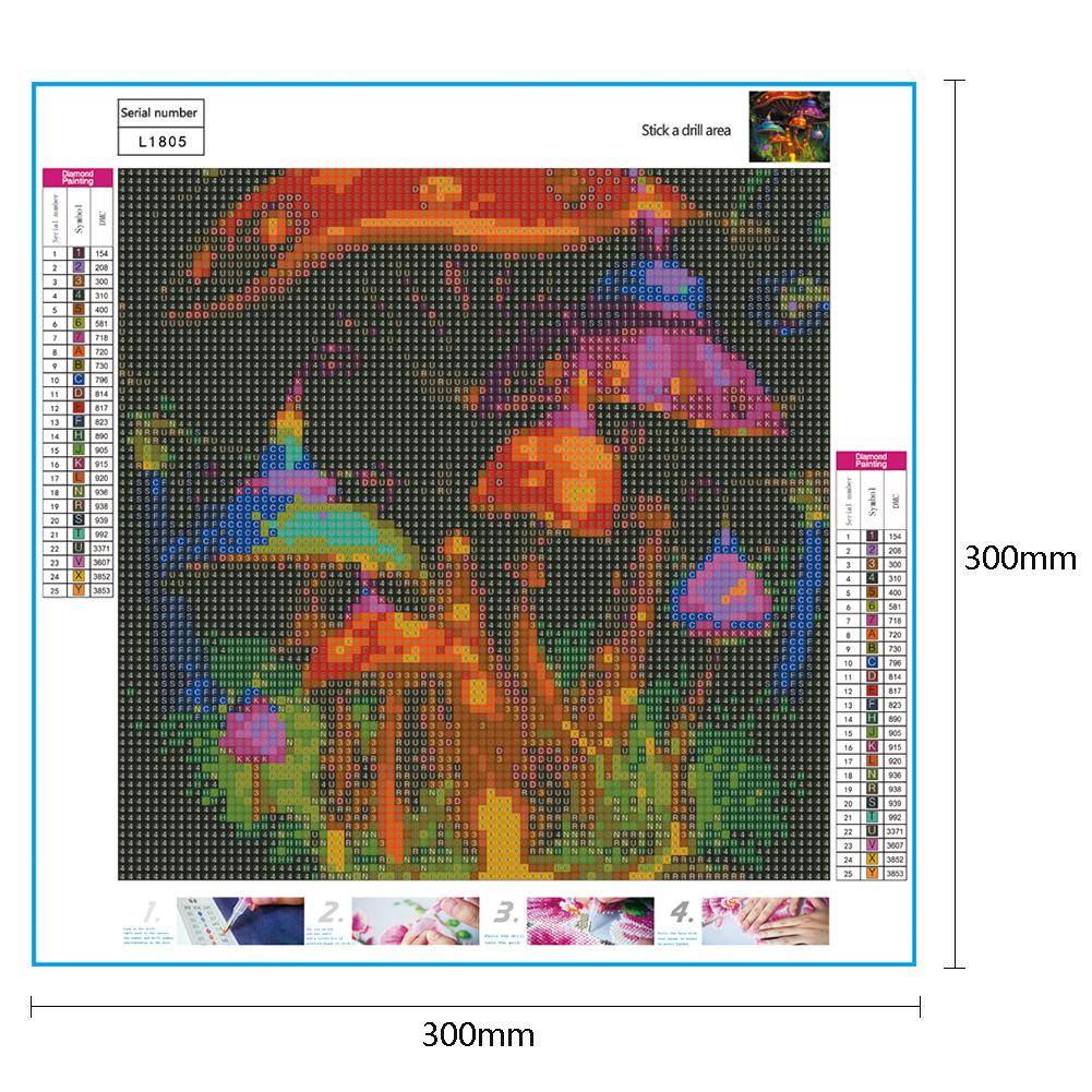 Underwater World - Full Round Drill Diamond Painting 30*30CM