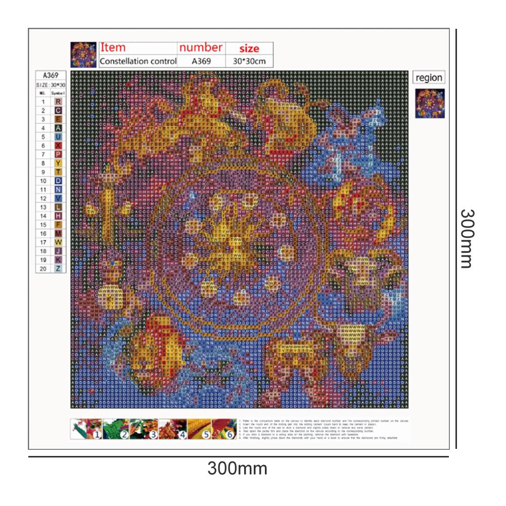 Home Decor - Full Round Drill Diamond Painting 30*30CM