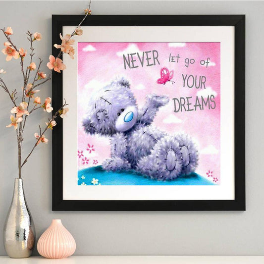 Bear - Full Round Drill Diamond Painting 30*30CM