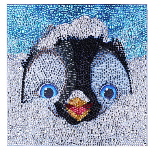 Penguin - Special Shaped Drill Diamond Painting 25*25CM