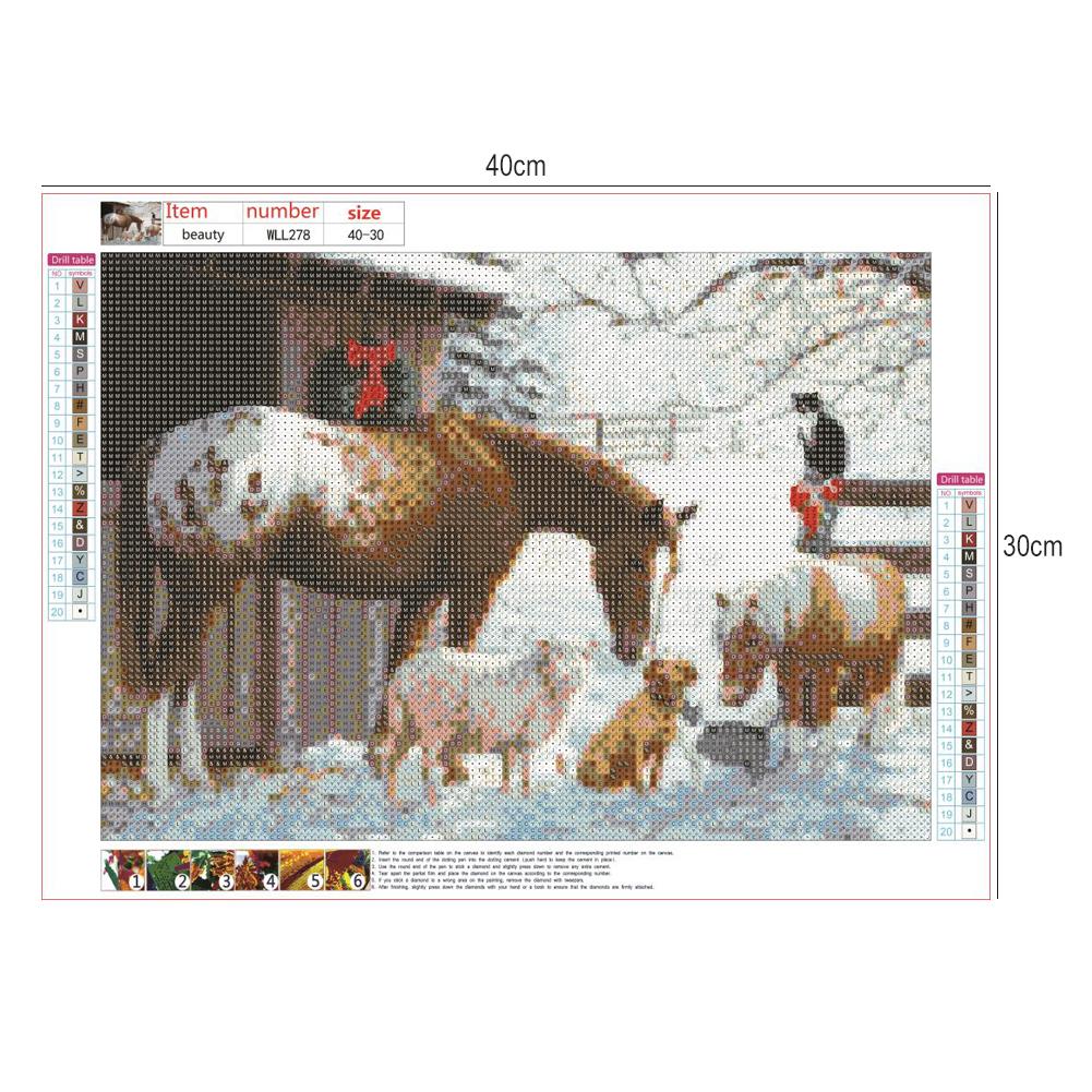 Wonderful World - Full Round Drill Diamond Painting 40*30CM