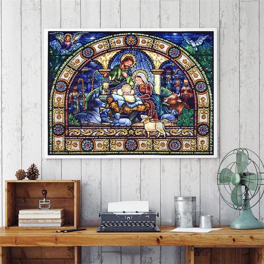 Religion - Special Shaped Drill Diamond Painting 40X30CM