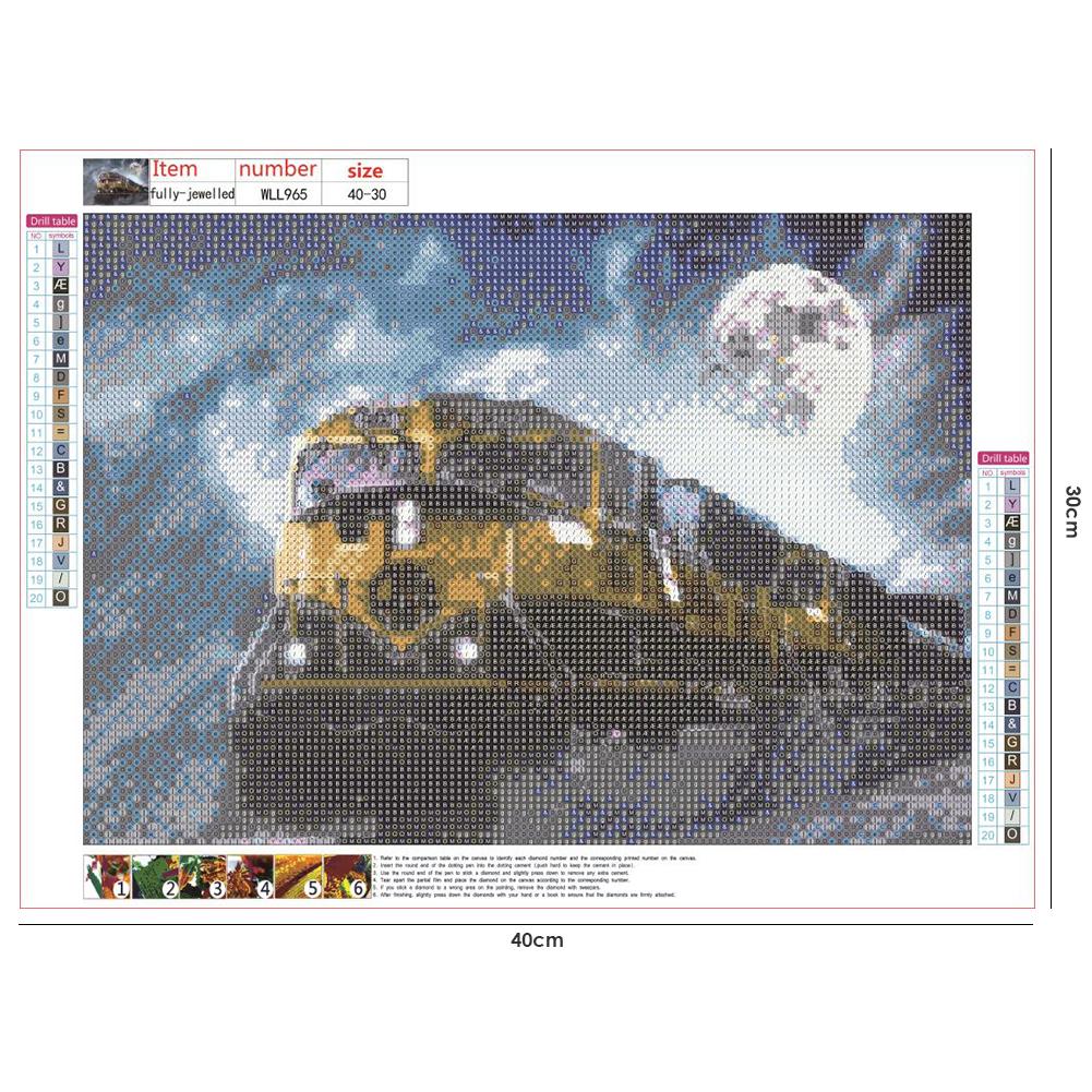 Home Decor - Full Round Drill Diamond Painting 40*30CM