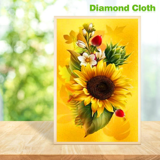 Flower Butterfly - Full Round Drill Diamond Painting 30*48CM