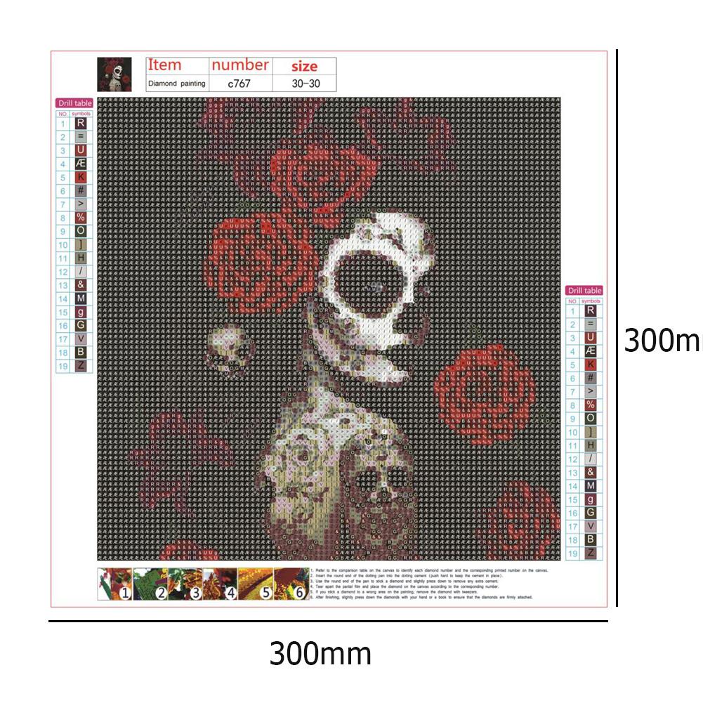 Beauty - Full Round Drill Diamond Painting 30*30CM