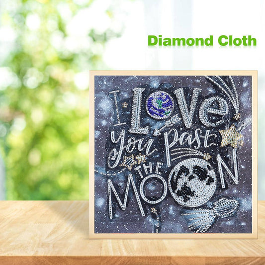 Home Decor - Special Shaped Drill Diamond Painting 30*25CM