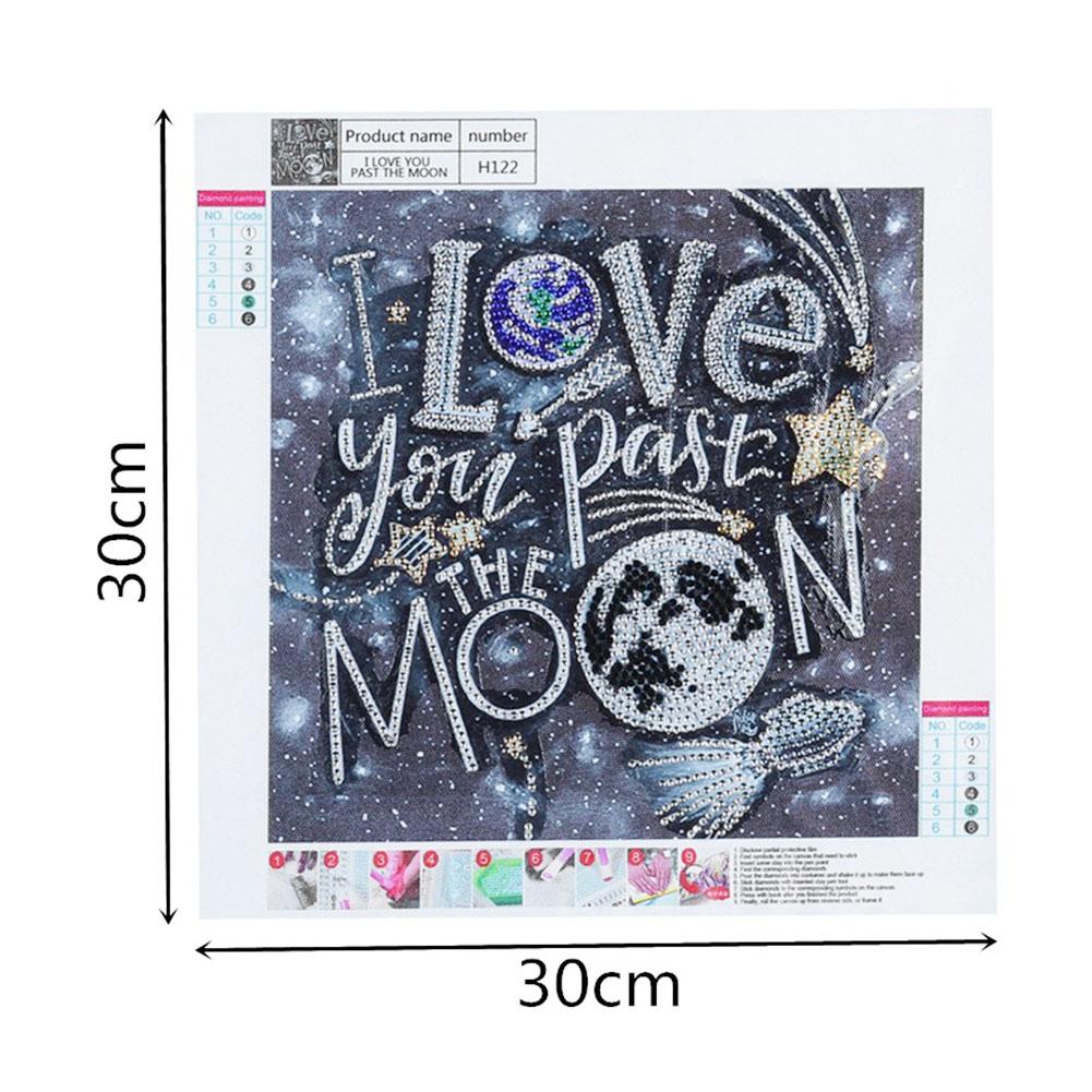 Home Decor - Special Shaped Drill Diamond Painting 30*25CM