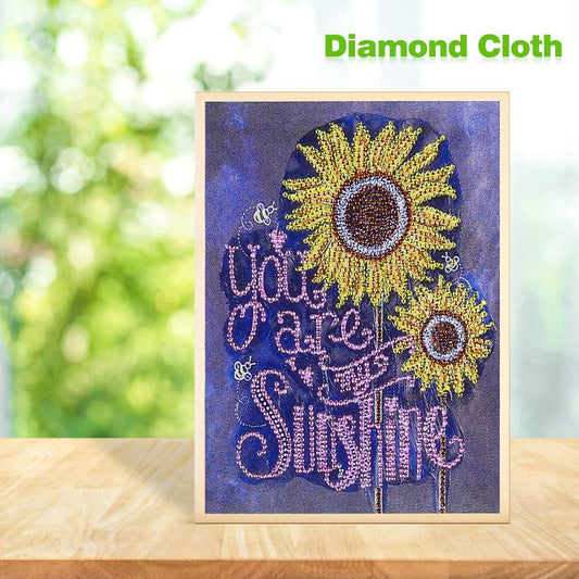 Home Decor - Special Shaped Drill Diamond Painting 34*40CM