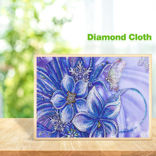 Butterfly - Special Shaped Drill Diamond Painting 30*40CM