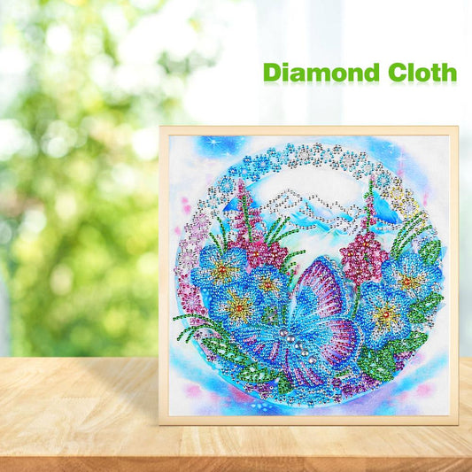 Butteryfly - Special Shaped Drill Diamond Painting 30x30CM
