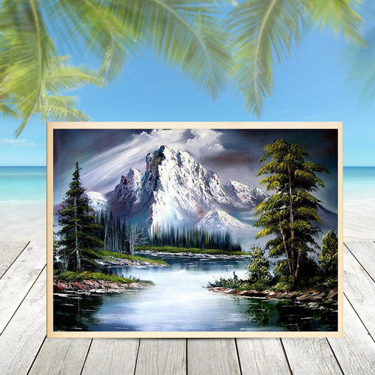 Scenery - Full Round Drill Diamond Painting 40*30CM