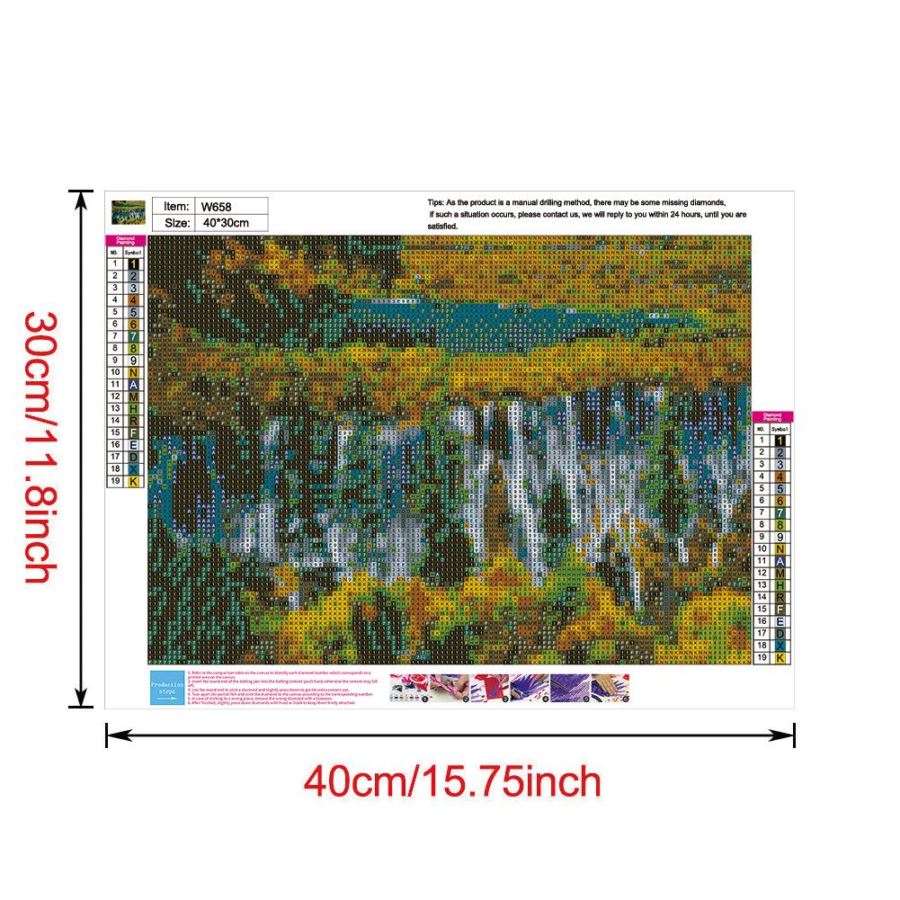 Scenery - Full Round Drill Diamond Painting 40*30CM