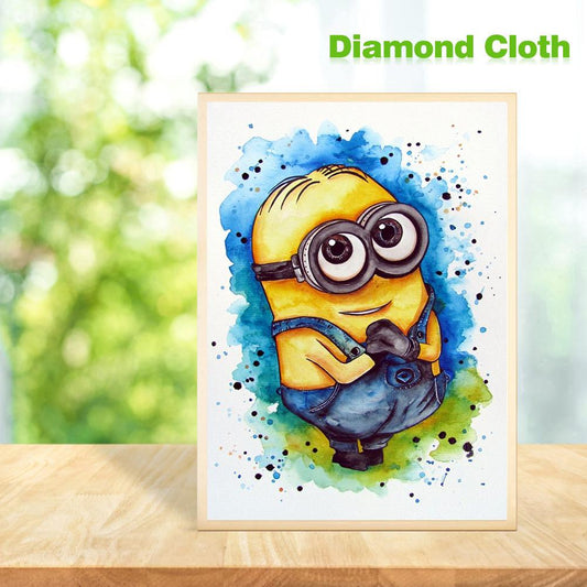 Minions - Full Round Drill Diamond Painting 30*40CM