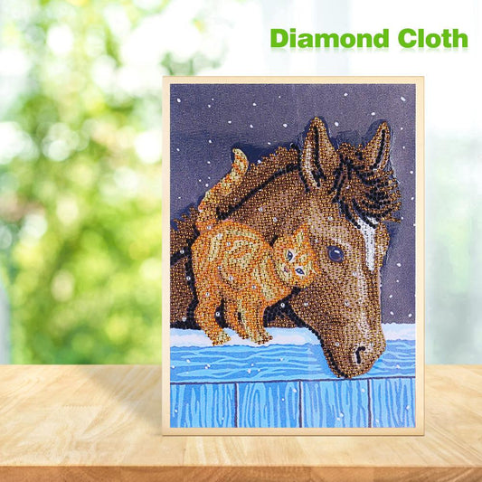 Animal - Special Shaped Drill Diamond Painting 30*25CM