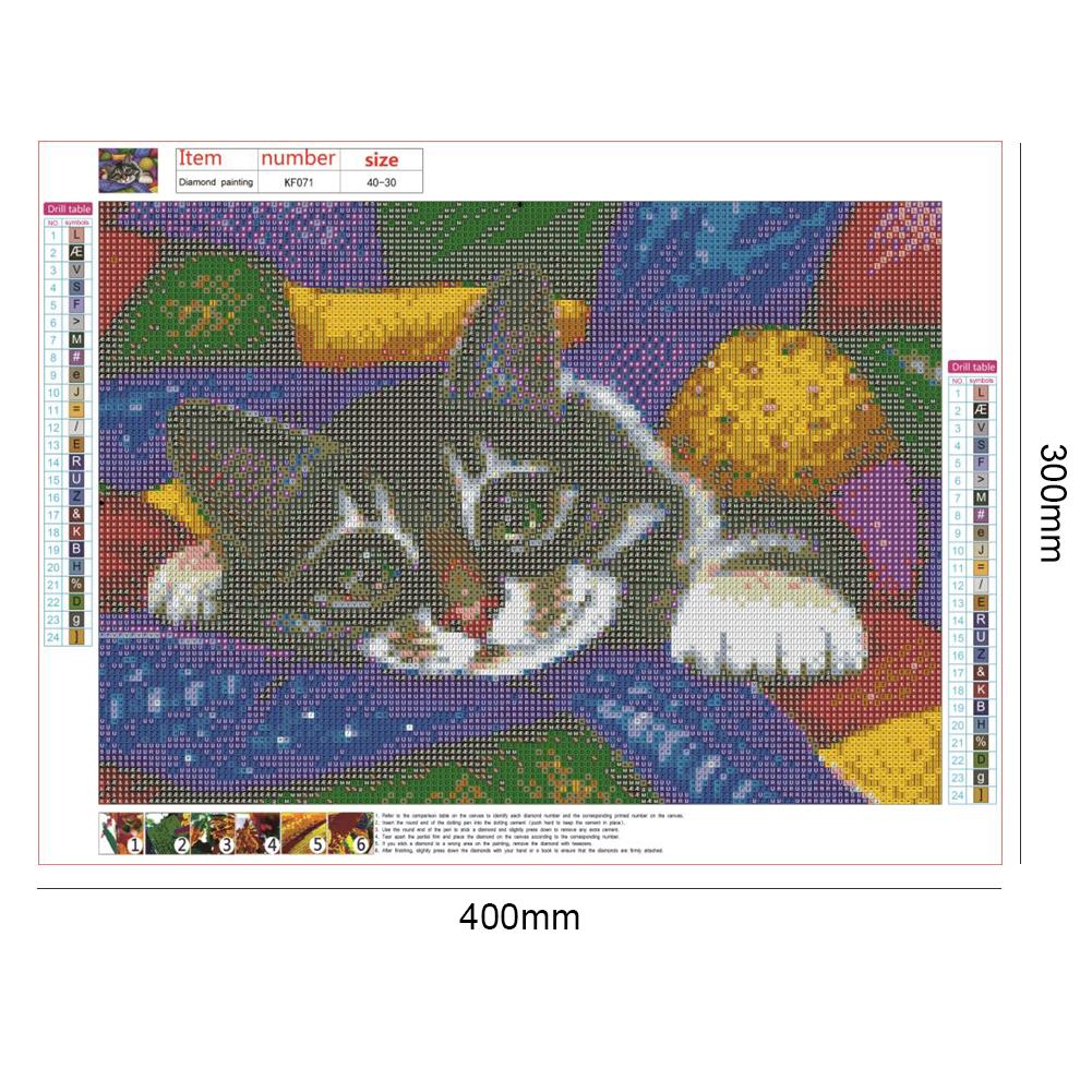 Home Decor - Full Square Drill Diamond Painting 40*30CM