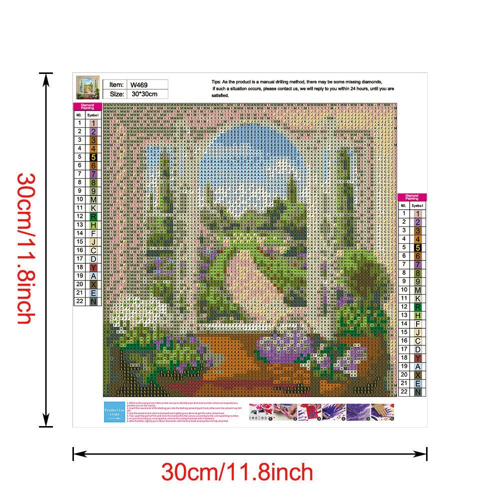 Scenery - Full Round Drill Diamond Painting 3 0*30CM