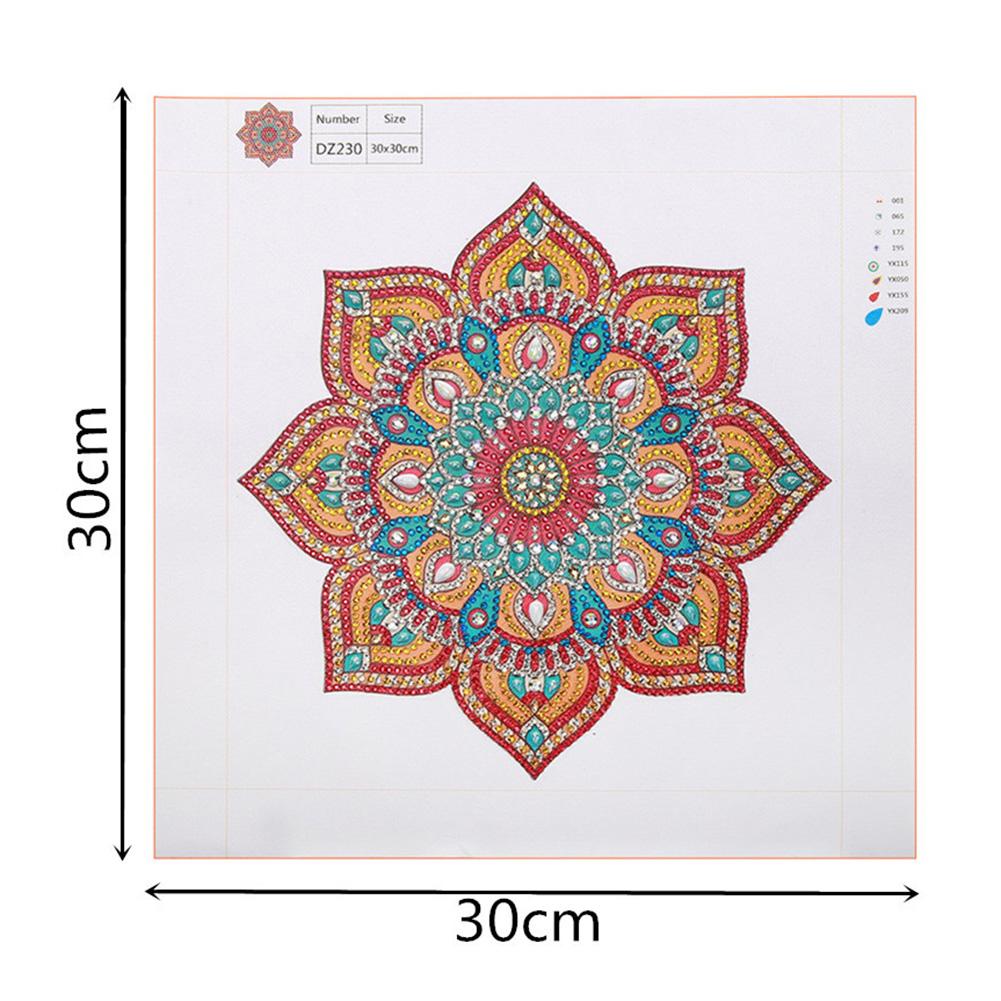 Datura - Special Shaped Drill Diamond Painting 30*30CM