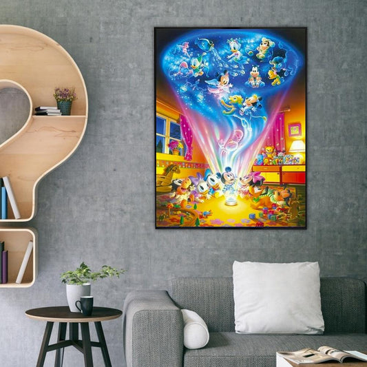 Mickey Mouse - Full Round Drill Diamond Painting 30*40 CM