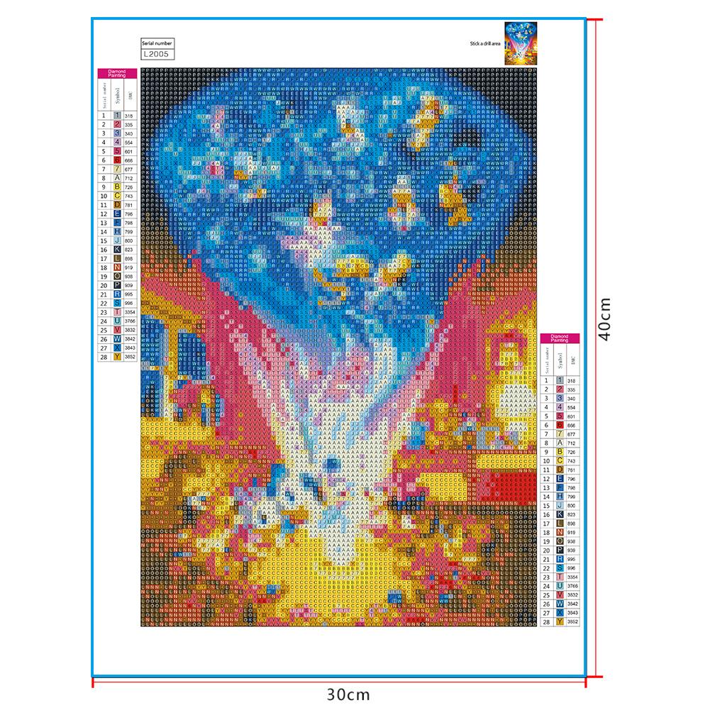 Mickey Mouse - Full Round Drill Diamond Painting 30*40 CM