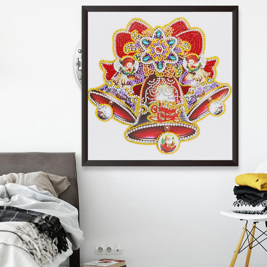 Christmas Bell - Full Round Drill Diamond Painting 30*30CM