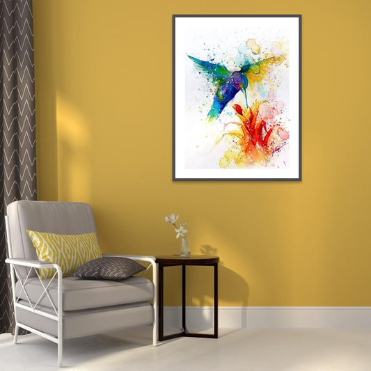 Bird - Full Round Drill Diamond Painting 30*40CM