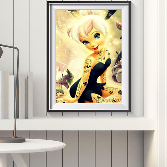 Girl - Full Round Drill Diamond Painting 40*30CM