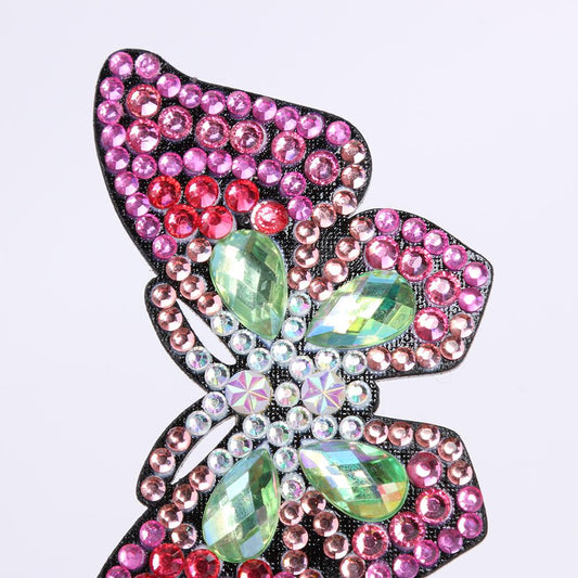 3pcs DIY Diamond Painting Hair Clip Butterfly Rhinestone Bobby Pin Headwear