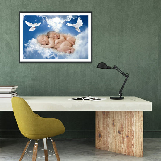 Baby - Full Round Drill Diamond Painting 30*40CM