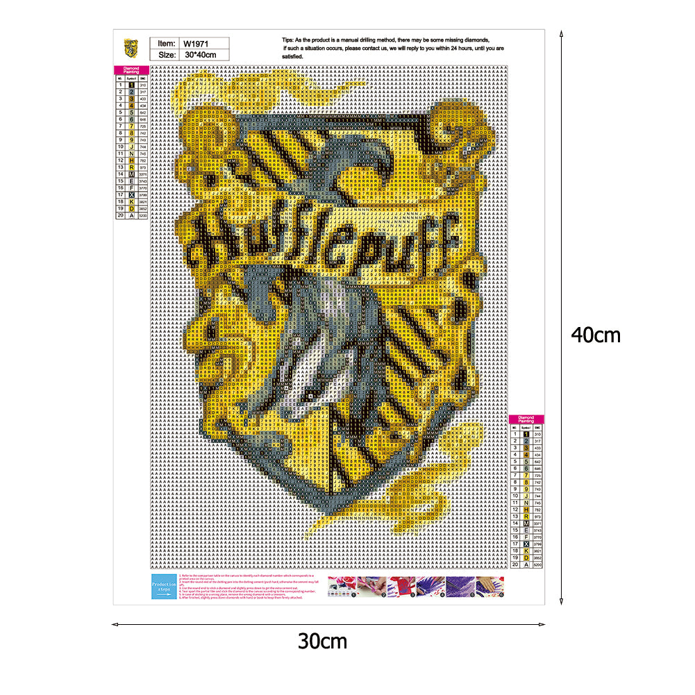Harry Potter - Full Round Drill Diamond Painting 30*40CM